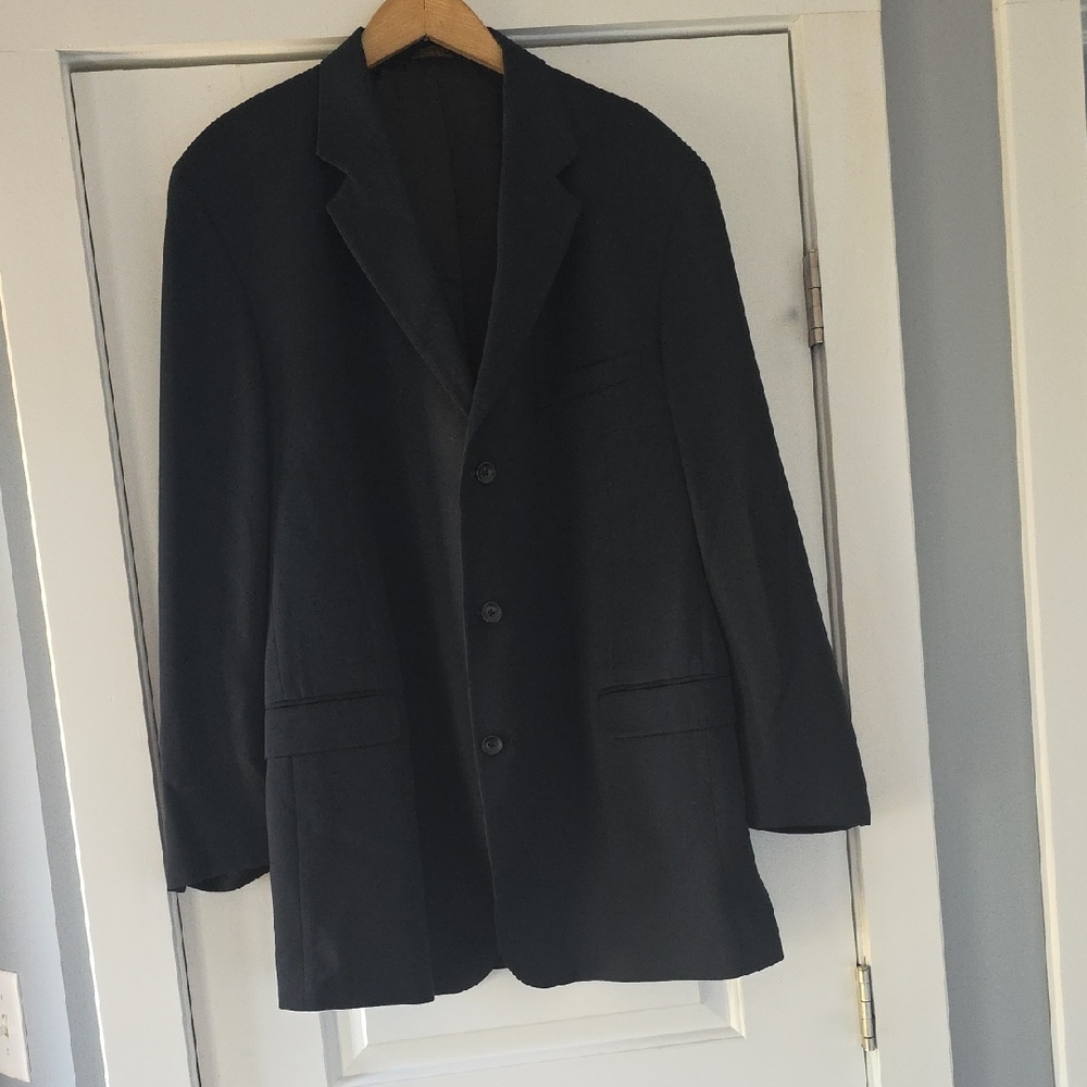 J. Ferrar Classic Black Men's Blazer
